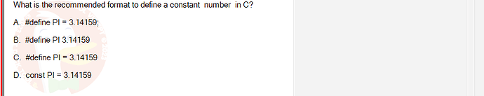 PRF192_SP24B5_FE_798937_imageIndex - (Choose 1 answer)   What is the recommended format to define a constant number in