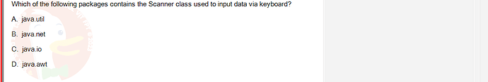 PRO192_SU24_FE2_616897_1 - (Choose 1 answer)   Which of the following packages contains the Scanner