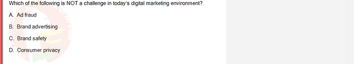 DMS301m_SU24_FE_905878_1 - (Choose 1 answer)   Which of the following is NOT a challenge in