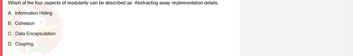 SWE201c_SU24_TE1_193193_1 - (Choose 1 answer)   Which of the four aspects of modularity can be