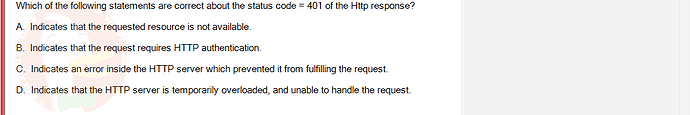 PRJ301_SU24_B5FE_627869_1 - (Choose 1 answer)   Which of the following statements are correct about the status code =
