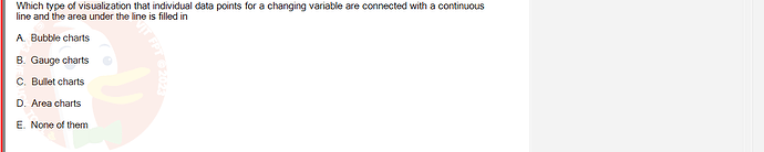 DMA301m_FA24_FE_612180_1 - (Choose 1 answer)   Which type of visualization that individual data points for a changing variable