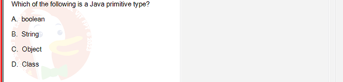 PRO192_FA24_FE_890647_1 - (Choose 1 answer)   Which of the following is