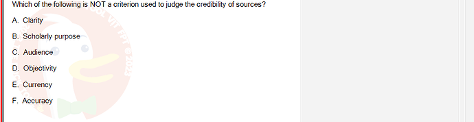 SSL101c_SU24_RE_918145_1 - (Choose 1 answer)   Which of the following is NOT a criterion used