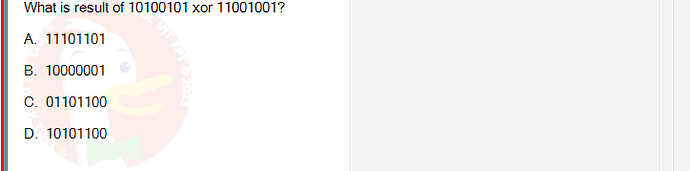 CEA201_FA24_FE_268514_1 - (Choose 1 answer)   What is result of