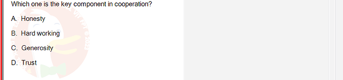 SSG104C1_SU24_FE_919006_1 - (Choose 1 answer)   Which one is the key