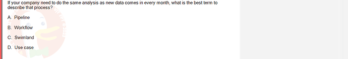 ITE302c_FA24_FE_768765_1 - (Choose 1 answer)   If your company need to do the same analysis as new data