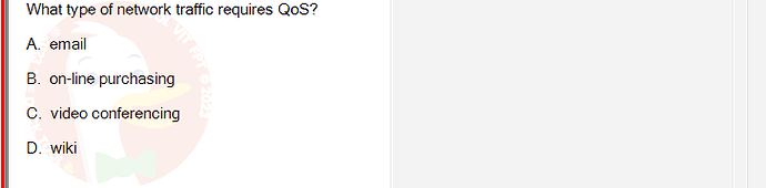 NWC204_SU24_FE_635748_1 - (Choose 1 answer)   What type of network traffic